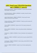 ASIC Final Exam UPDATED Questions  and CORRECT Answers