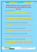 OMIS 338 Final Exam Frequently Most  Tested Questions and Verified Accurate Answers