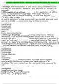 Chapter 8 Review Guide - Massage Therapy Principles and Practice - 6th E questions with correct answers&period;