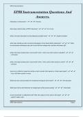 EPRI Instrumentation Questions And Answers