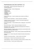 PROFESSIONAL SELLING CHAPTER 1 & 2 2024