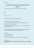 NY Real Estate Practice Exam Questions And Answers&period;