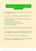 Illinois Pesticide Applicator EXAMS BUNDLE&comma; ALL WITH Questions  Solved 100&percnt; Correct with Verified Answers