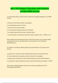 Nurs 122 Chapters Questions with Answers Verified 100&percnt; Correct