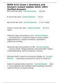 NURS 6111 Exam 1 Questions and Answers &lpar;Latest Update 2025&rpar; 100&percnt; Verified Answers
