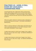 PGA PGM 3&period;0 - LEVEL 3 FULL EXAM SET 20242025 &vert;GUARANTEED PASS