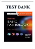 Test Bank for Robbins Basic Pathology 10th Edition by Vinay Kumar&comma; Abul K&period; Abba & Jon C&period; Aster 9780323353175 Chapter 1-24 &vert; Complete Guide A&plus;