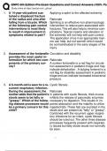 ENPC 6th Edition Pre Exam Questions and Correct Answers &lpar;100&percnt; Pass&rpar;