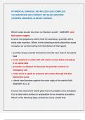 ATI MEDICAL SURGICAL RETAKE 2024 2025 COMPLETE  100 QUESTIONS AND CORRECT DETAILED ANSWERS  &lpar;VERIFIED ANSWERS&rpar; ALREADY GRADED&period;