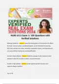 NURS 6111 Exam 1&sol; 100 Questions with Verified Solutions&period;   