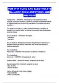 FLUID AND ELECTROLYTE BALANCE PACKAGED EXAMS &excl;&excl;&excl;&excl;&excl;