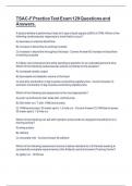 TSAC-F Practice Test Exam 129 Questions and Answers&period;