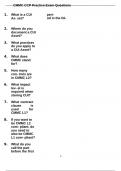 CMMC CCP Practice Exam Questions exam questions with complete solutions 2024&period;