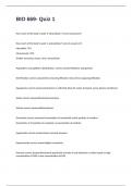 BIO 669- Quiz 1 exam 2024&sol;2025 with 100&percnt; correct answers