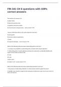 FIN 341 CH 6 questions with 100&percnt; correct answers