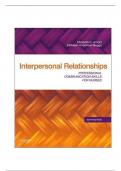 TEST BANK INTERPERSONAL RELATIONSHIPS&colon; PROFESSIONAL COMMUNICATION SKILLS FOR NURSES BY ELIZABETH C&period; ARNOLD PHD RN PMHCNS-BC &lpar;AUTHOR&rpar;&comma; KATHLEEN UNDERMAN BOGGS PHD FNP-CS &lpar;AUTHOR&rpar; &vert; CHAPTERS 1-23&vert; COMPLETE SOLUTION &vert; BRAND NEW &vert; 2024