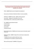 COPE HEALTH SCHOLARS WRITTEN EXAM&comma; PRACTICE EXAM AND STUDY GUIDE NEWEST ACTUAL EXAM QUESTIONS AND CORRECT DETAILED ANSWERS 100&percnt; VERIFIED