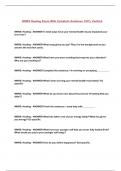 WNRS Healing Exam With Complete Solutions 100&percnt; Verified