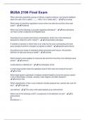 BUSA 2106 Final Exam Questions and Answers Fully Solved 100&percnt;