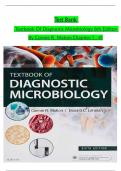 TEST BANK For Textbook Of Diagnostic Microbiology&comma; 6th Edition By Connie R&period; Mahon&comma; Verified Chapters 1 - 41&comma; Complete Newest Version ISBN-9780323613170
