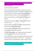 LSAT PRACTICE Exam Questions &lpar;with Correct Solutions Verified&rpar; Latest 2024&sol;2025 GRADED A&plus; 