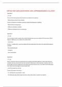 DNP 816 NKU QUIZ 3&vert;QUESTIONS AND ANSWERS&vert;GRADED A&plus;&vert;LATEST&period;