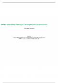   DNP 816 Article Matrix and Analysis Latest Update with complete solution