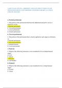 AART EXAM -PENNY- ABDOMEN AND SUP STRUCTURES EXAM  WITH QUESTIONS AND VERIFIED ANSWERS &lpar;GRADE A&rpar; LATEST  UPDATE 2024&sol;2025
