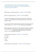 AART REGISTRY EXAM ANATOMY&sol;PROCEDURES QUESTIONS WITH VERIFIED ANSWERS &lpar;GRADED A&plus;&rpar;  LATEST UPDATE 2024&sol;2025
