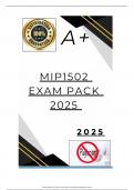MIP1502  EXAM PACK  2025 