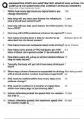 WASHINGTON STATE DOL WRITTEN TEST NEWEST 2024 ACTUAL EXAM  COMPLETE 100 QUESTIONS AND CORRECT DETAILED ANSWERS 