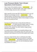 Low Pressure Boiler Test A Exam Questions And Answers 