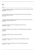 Operations Management 11th Edition Stevenson Test Bank Chapters 1 -19 Updated 2024&period;