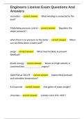 Engineers License Exam Questions And Answers 