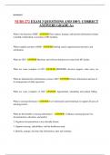 NURS-272 EXAM 3 QUESTIONS AND 100&percnt; CORRECT  ANSWERS GRADE A&plus;