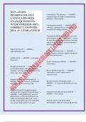 NGN ATI RN  PHARMACOLOGY  LATEST UPDATED  EXAM QUESTIONS  WITH VERIFIED 100&percnt;  CORRECT ANSWERS  2024&period; A&plus; GUARANTEED
