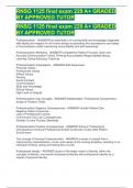 RNSG 1125 final exam 229 A&plus; GRADED BY APPROVED TUTOR 