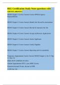 DEU Certification Study Notes questions with correct answers&period;