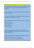 DEU Material questions with correct answers&period;