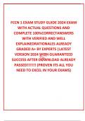  FCCN 1 EXAM STUDY GUIDE 2024 EXAM WITH ACTUAL QUESTIONS AND COMPLETE 100%CORRECTANSWERS WITH VERIFIED AND WELL EXPLAINEDRATIONALES ALREADY GRADED A+ BY EXPERTS |LATEST VERSION 2024 WITH GUARANTEED SUCCESS AFTER DOWNLOAD ALREADY PASSED!!!!!!! (PROVEN ITS 