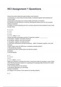 HCI Assignment 1 QUESTIONS AND CORRECT DETAILED ANSWERS WITH RATIONALES 2025&sol;2026 &lpar;VERIFIED ANSWERS&rpar; &vert;ALREADY GRADED A&plus;
