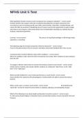 NFHS Unit 5 Test Prep Actual Questions And Correct Detailed Answers&period;&period;