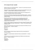 ETC EXAM STUDY GUIDE