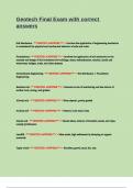 Geotech Final Exam with correct answers