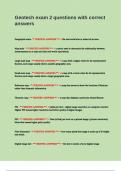 Geotech exam 2 questions with correct answers