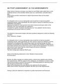 IHI POST ASSESSMENT QI 102 ASSESSMENTS 2024