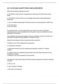 QI 102 EXAM QUESTIONS AND ANSWERS 2024&sol;2025