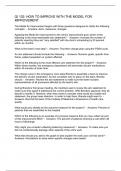 QI 102- HOW TO IMPROVE WITH THE MODEL FOR IMPROVEMENT 2024