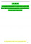 TEST BANK For Edmunds' Pharmacology for the Primary Care Provider&comma; 5th Edition by Constance G Visovsky&comma; Complete Chapters 1 - 25&comma; Newest Version &lpar;100&percnt; Verified&rpar; ISBN-9780323661171