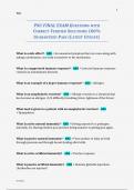 PN1 FINAL EXAM QUESTIONS WITH CORRECT VERIFIED SOLUTIONS 100&percnt; GUARANTEED PASS &lpar;LATEST UPDATE&rpar;